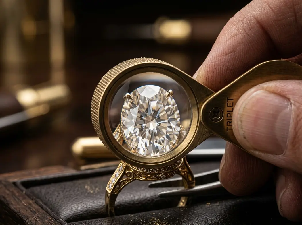 Quality Guarantee — Gold Jewelry Factory Inspection