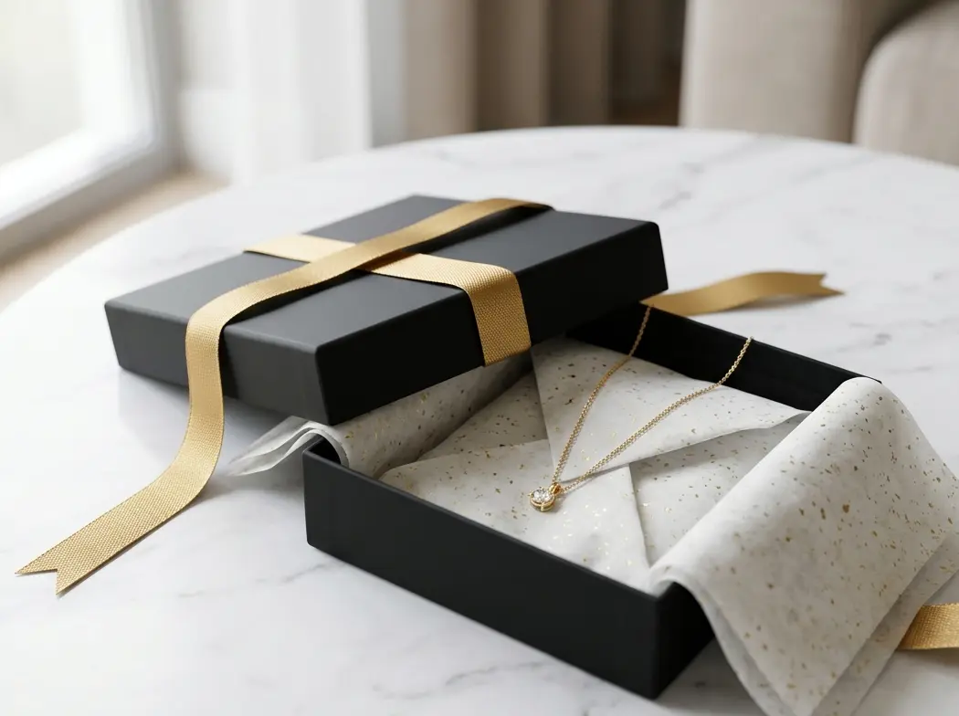 International Shipping — Gold Jewelry Factory Packaging