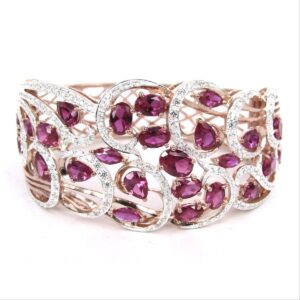 Crimson Cascade Cuff