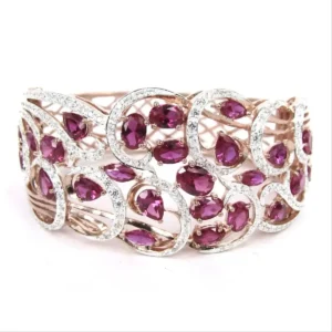Crimson Cascade Cuff