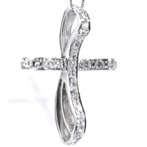 Celestial Curve Diamond Cross
