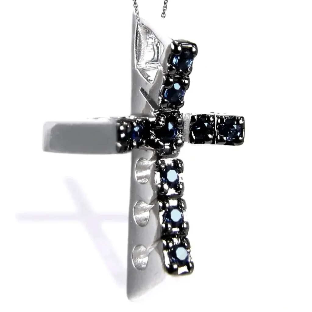 Midnight Ribbon Cross