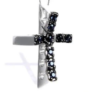Midnight Ribbon Cross