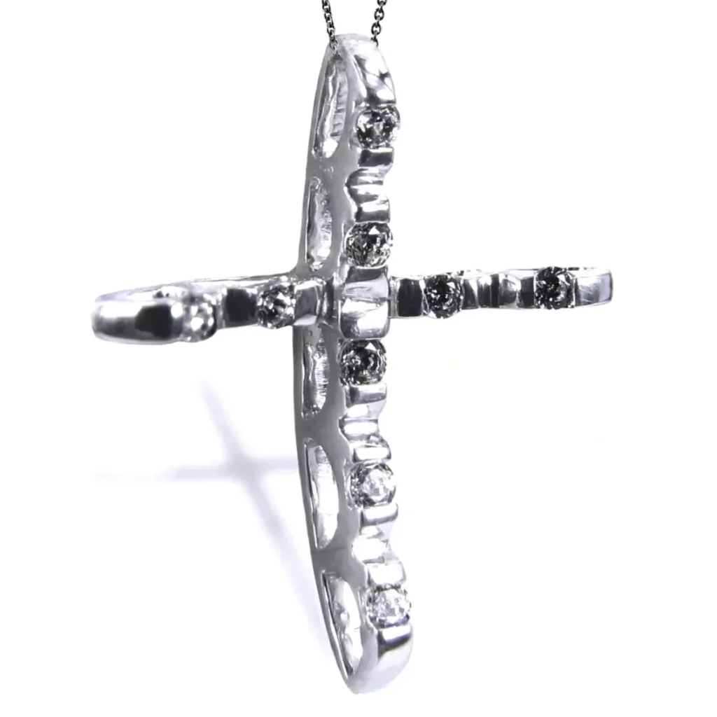 Celestial Harmony Diamond Cross