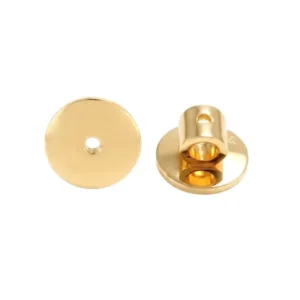 Round Flat Pad Earring Back Stopper I
