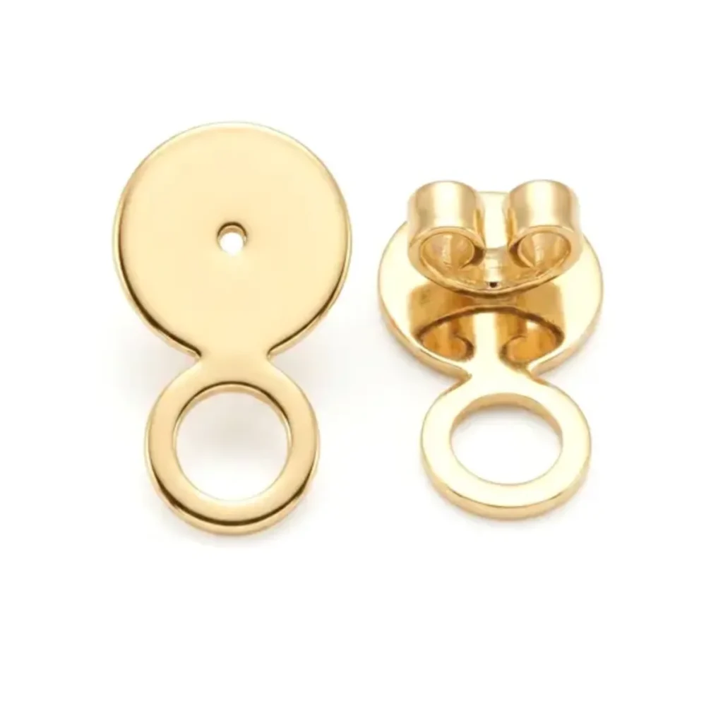 Ring Loop Butterfly Earring Back