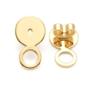 Ring Loop Butterfly Earring Back