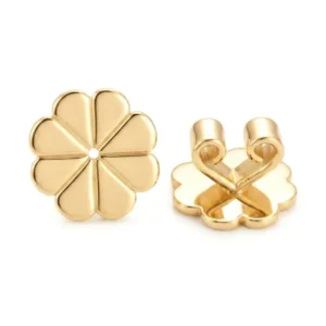 Flower Petal Butterfly Earring Back II