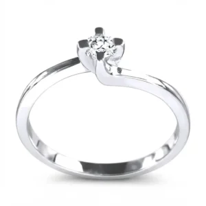 Modern Interlocking Diamond Ring I