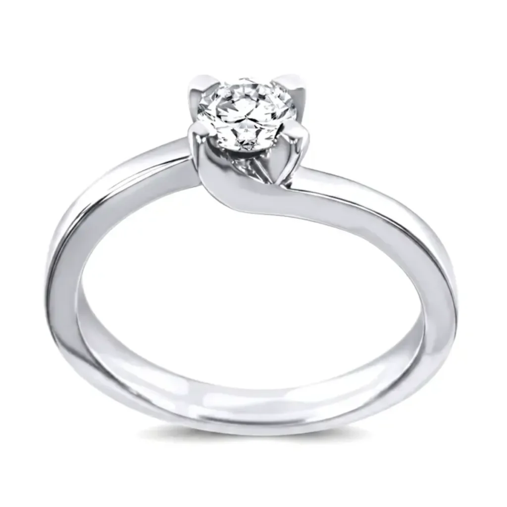 Bypass Diamond Swirl Ring III