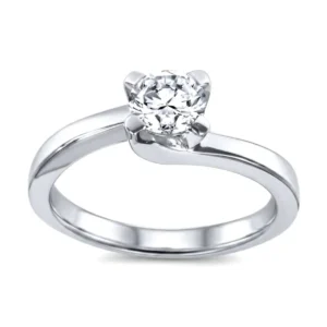 Bypass Diamond Swirl Ring IV