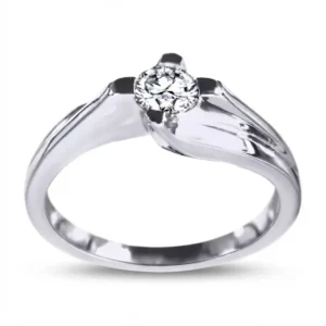 Modern Interlocking Diamond Ring II