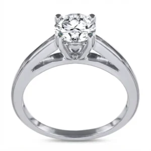 Architectural Split-Band Solitaire