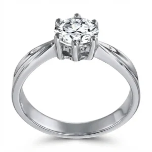 Classic Six-Prong Solitaire Diamond Ring